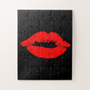 Buscar labios rojos puzzles Besar