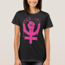 Buscar símbolo del feminismo camisetas Internacional