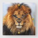 Buscar león africano relojes de pared África