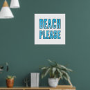 Buscar playa por favor posters Océano