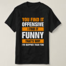 Buscar ofensivas camisetas Humor