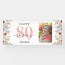 Buscar cumpleaños 80 lonas Para ella