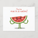 Buscar sandía postales Uno en melón