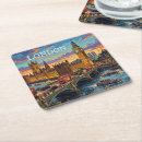 Buscar londres inglaterra posavasos Vintage
