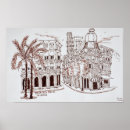 Buscar dibujo antiguo posters Ciudad
