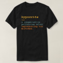 Buscar hipócritas camisetas Hipocresía