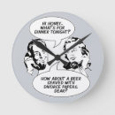 Buscar feminista relojes de pared Retro