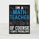 Buscar profesor de matemáticas tarjetas Escuela