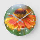 Buscar zinnia relojes de pared Naranja