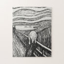 Buscar el grito puzzles Edvard munch
