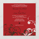 Buscar profundamente invitaciones Rojo