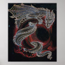 Buscar dragón abstracto posters Fantasía