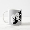 Buscar máscaras de teatro tazas Café