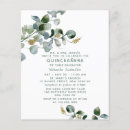 Buscar 15 años Elegante chica quinceanera invitar