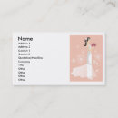 Buscar nupcial tarjetas de visita Boutique
