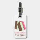 Buscar helado etiquetas para maletas Postre