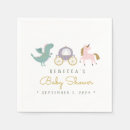 Buscar hadas y dragones servilletas Dragón