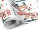 Buscar zorro lindo papel de regalo Criatura del bosque