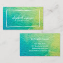 Buscar color verde tarjetas de visita Moderna