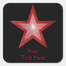 Buscar estrella roja pegatinas Rojo
