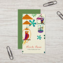 Buscar tiki tarjetas de visita Tropical