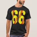 Buscar número 66 camisetas Divertido
