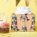 Buscar husky papel de regalo Cáustico