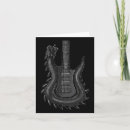 Buscar guitarra blanco y negro tarjetas Otoño