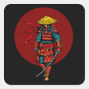 Buscar guerrero samurai pegatinas Japonés