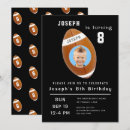 Buscar fútbol invitaciones Negro