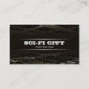 Buscar ciencia ficción tarjetas de visita Empresa