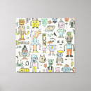 Buscar caracteres lienzos Ilustracion