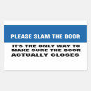 Buscar cierre pegatinas Puerta