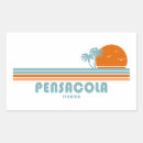 Buscar la florida rectangulares pegatinas General y unisex