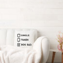 Buscar día del padre cojines Negro y blanco