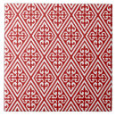 Buscar cruz blanca azulejos Rojo