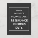 Buscar injusticia postales Resistir