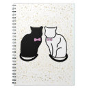Buscar gato blanco y negro cuadernos Adorable