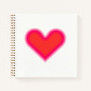 Buscar corazón rojo cuadernos Novia