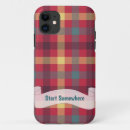 Buscar tartan iphone fundas Rojo