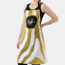 Buscar estampado de zebra delantales Rayas de cebra