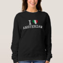 Buscar bandera de amsterdam sudaderas Divertido