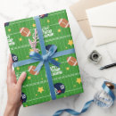 Buscar campo fútbol de papel de regalo Equipo