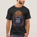 Buscar mono rey camisetas Corona
