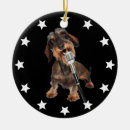 Buscar alambrada adornos Dachshund