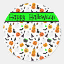 Buscar gato negro de halloween pegatinas Cualquier niño