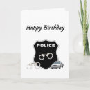 Buscar policía tarjetas Para él