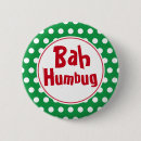 Buscar bah humbug chapas Botón