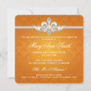 Buscar lisas invitaciones Naranja