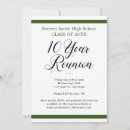 Buscar rayas verdes y blancas invitaciones Invitados